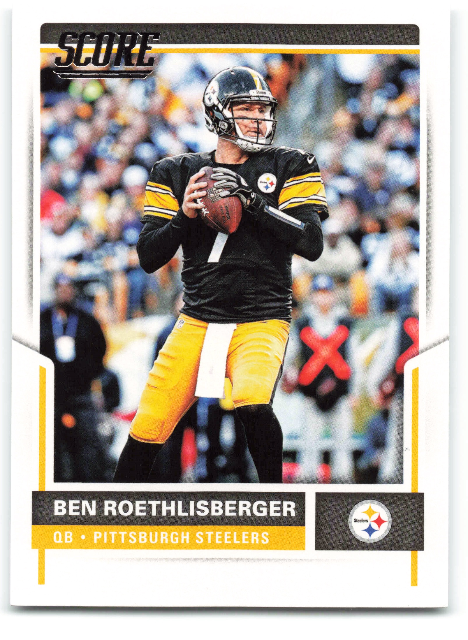 2017 Score Ben Roethlisberger #197 NM+ Steelers