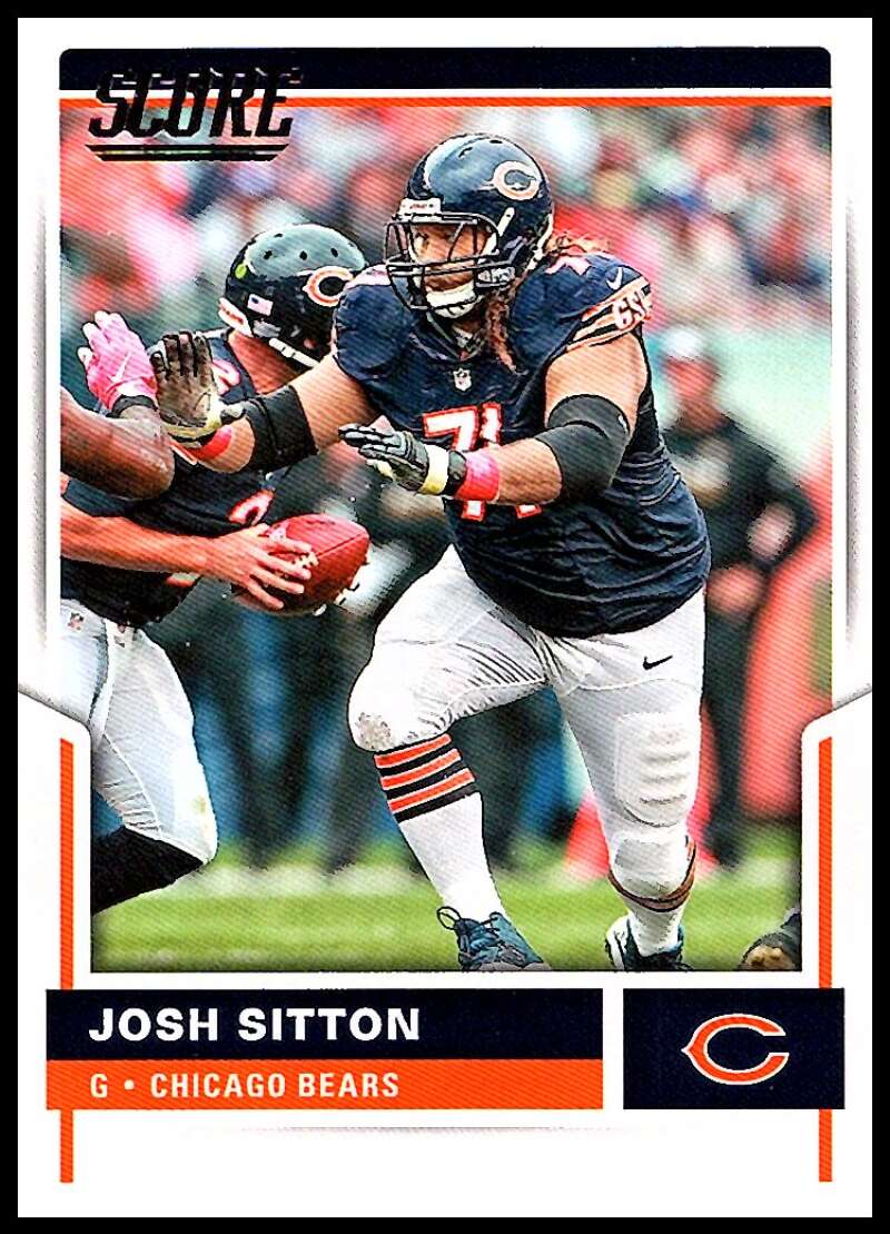 2017 Score Josh Sitton #245 NM+ Bears