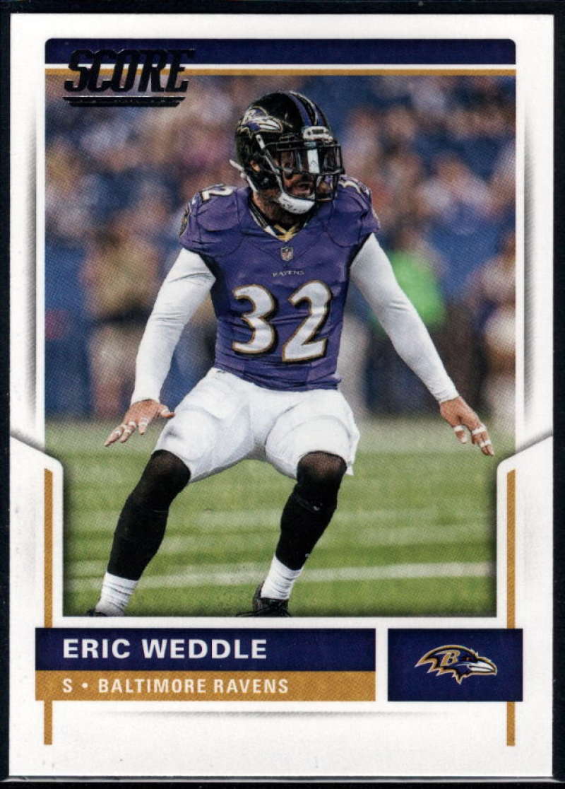 2017 Score Eric Weddle #253 NM+ Ravens