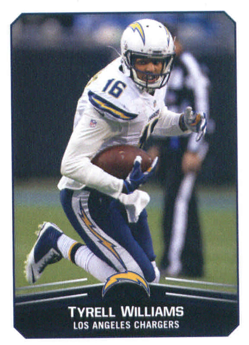 2017 Panini Stickers #217 Tyrell Williams Los Angeles Chargers