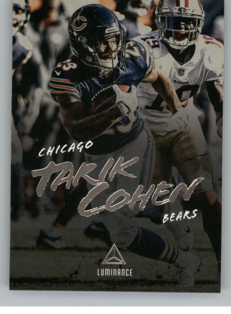 2018 Panini Luminance #6 Tarik Cohen Chicago Bears NFL Football Trading Card