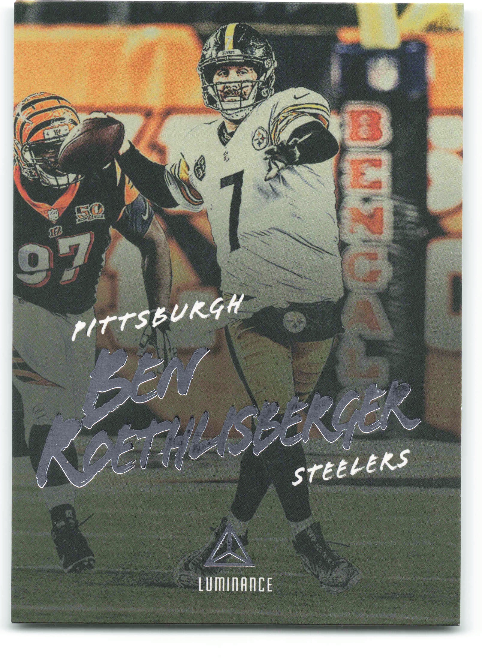 2018 Panini Luminance #87 Ben Roethlisberger Pittsburgh Steelers NFL Football Trading Card