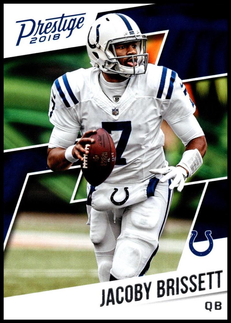 2018 Prestige NFL #128 Jacoby Brissett Indianapolis Colts Panini Football Card