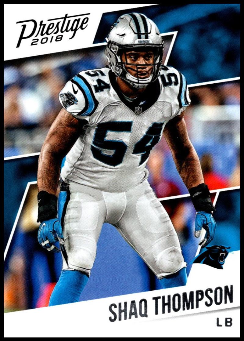 2018 Prestige NFL #143 Shaq Thompson Carolina Panthers Panini Football Card