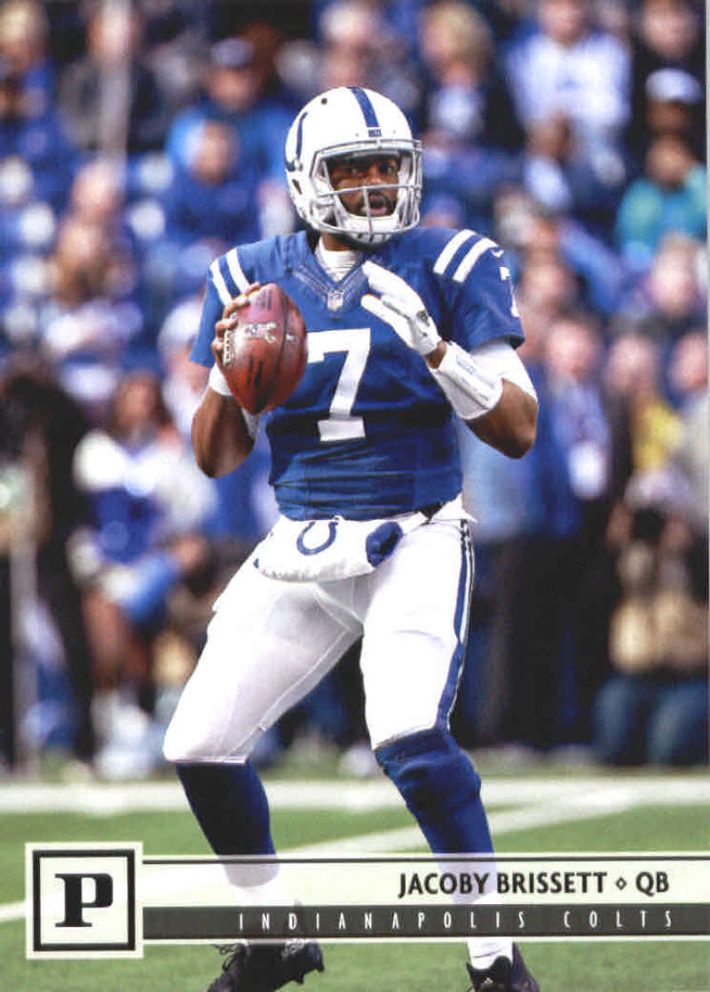 2018 Panini NFL Football #125 Jacoby Brissett Indianapolis Colts Official Trading Card