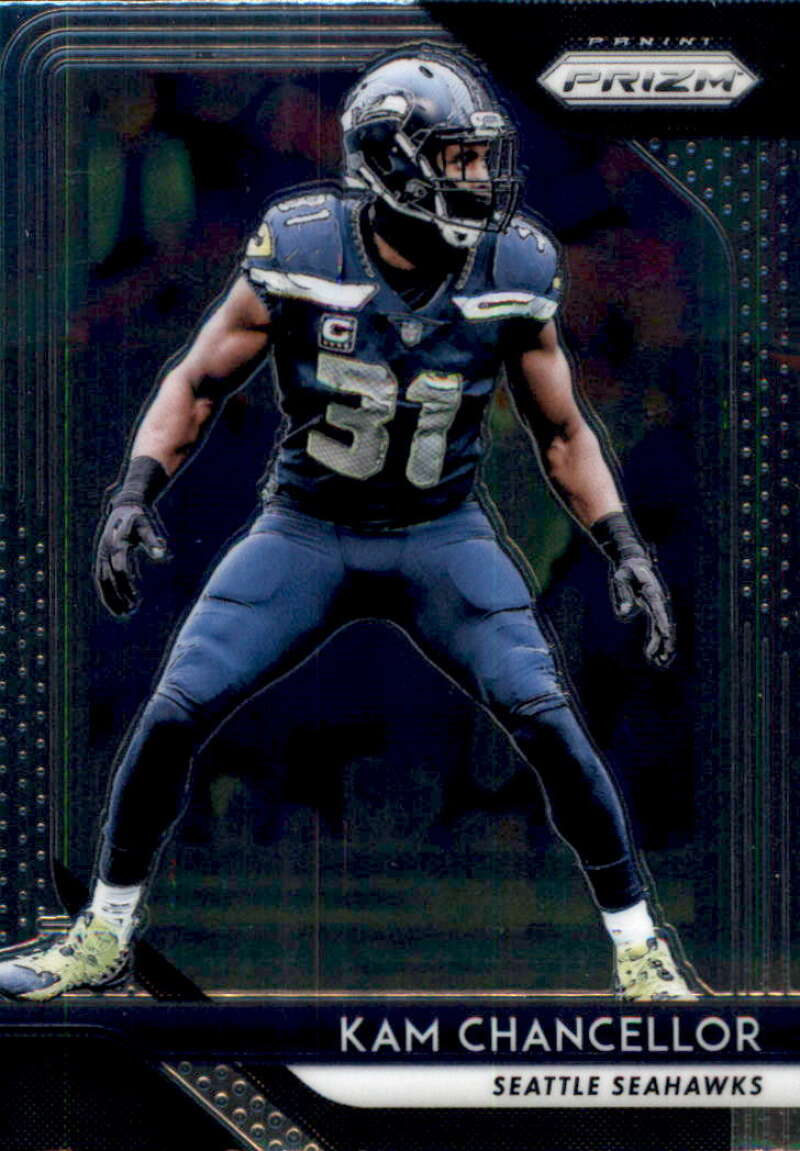 2018 Panini Prizm Football #22 Kam Chancellor Seattle Seahawks  Official NFL Trading Card