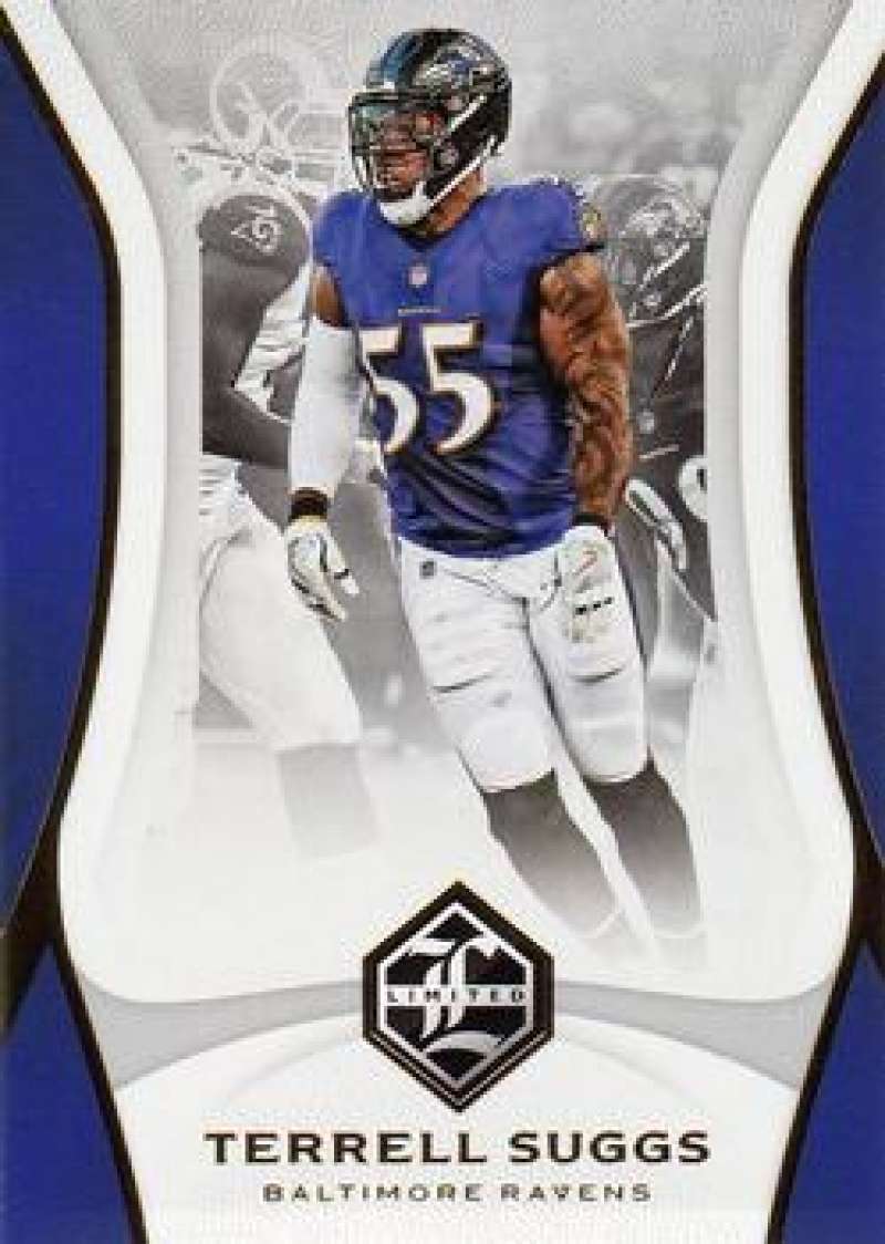 2018 Panini Limited Terrell Suggs #9 NM+ Ravens