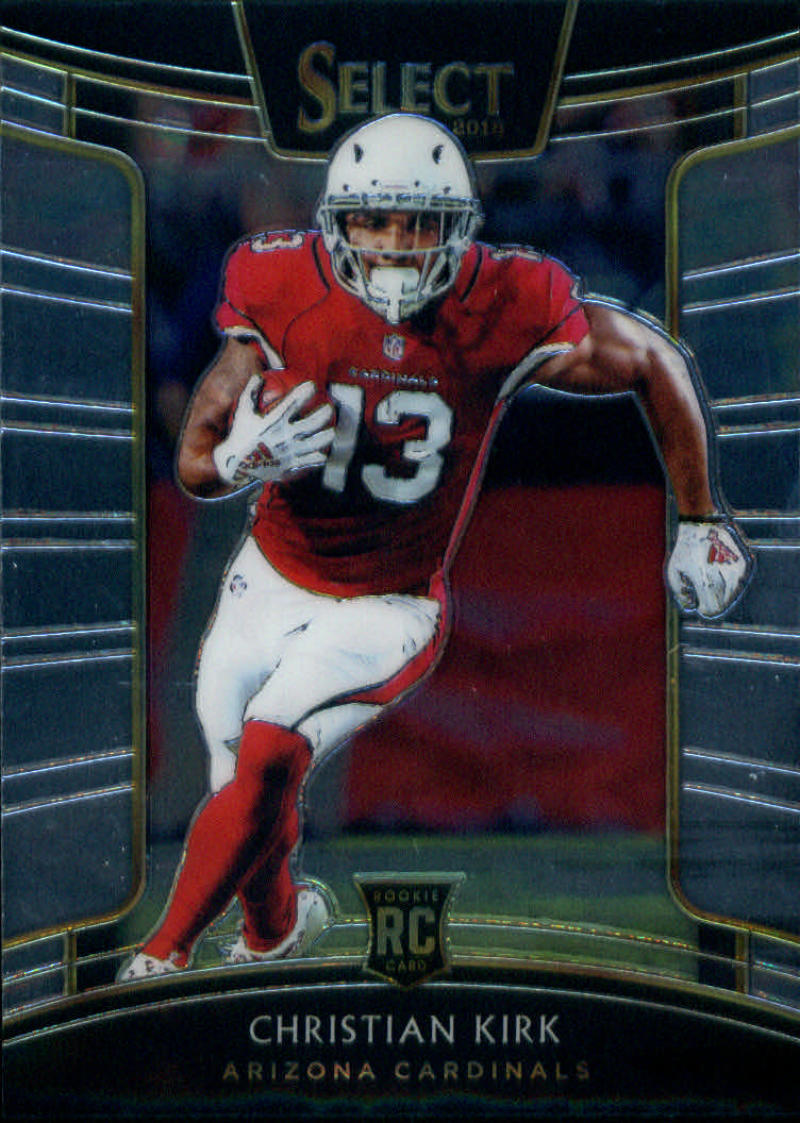 2018 Select Football #65 Christian Kirk Arizona Cardinals Concourse RC Rookie Card Official NFL Trading Card From Panini