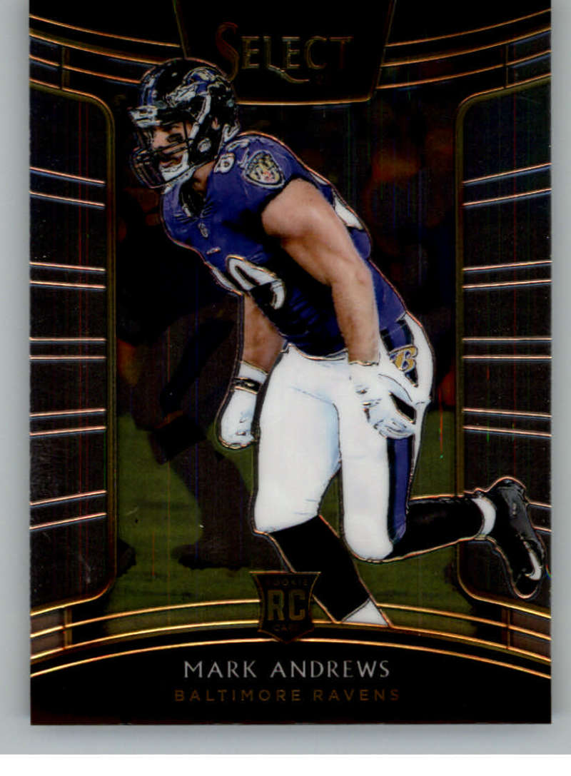 2018 Select Football #71 Mark Andrews Baltimore Ravens Concourse RC Rookie Card Official NFL Trading Card From Panini