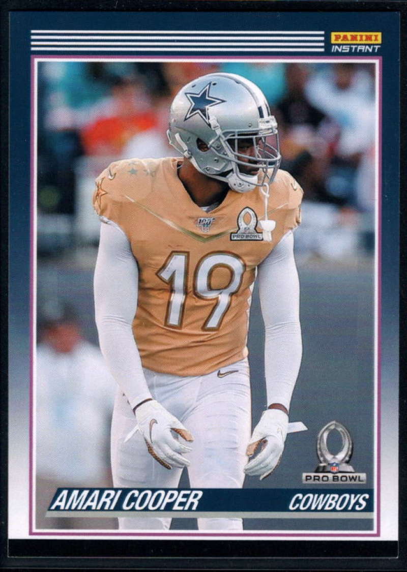 2019 Panini Instant All Pro 1990 Score Football Design #P24 Amari Cooper 1 of 82 Dallas Cowboys  Official NFL Trading Card Very Rare Online Exclusive