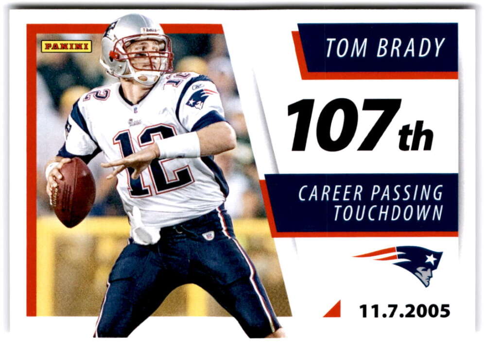 2021 Score  Tom Brady TD Tribute 2014