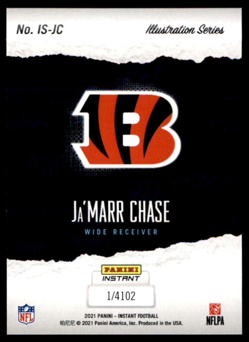 2021 Panini Instant #35 Ja'Marr Chase Rookie Card Only 270 made! 