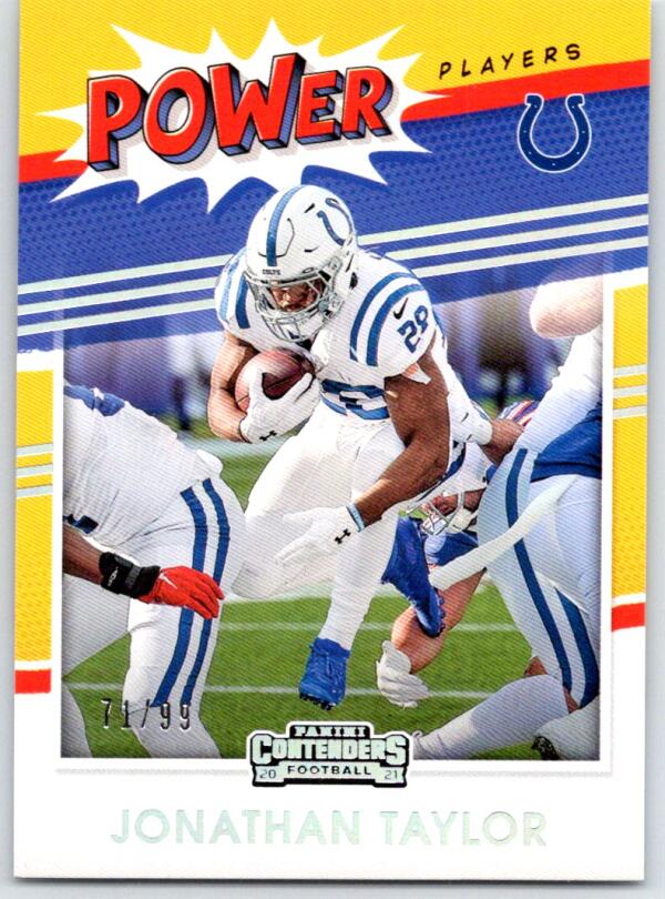 2021 Panini Contenders Power Players Silver