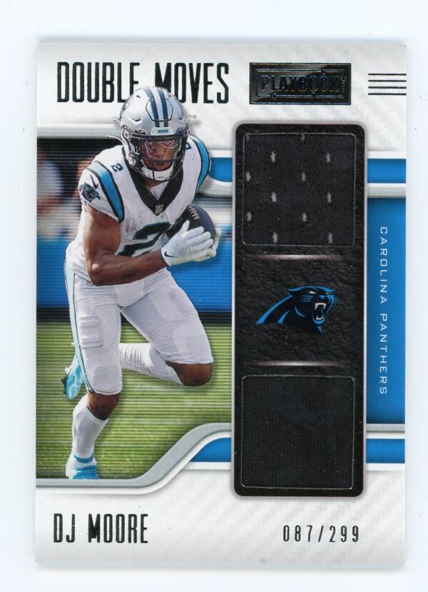 2021 Panini Playbook Double Moves Relic