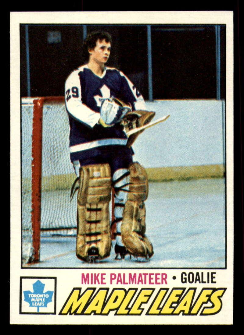1977-78 Topps #211 Mike Palmateer EX/NM RC Rookie 