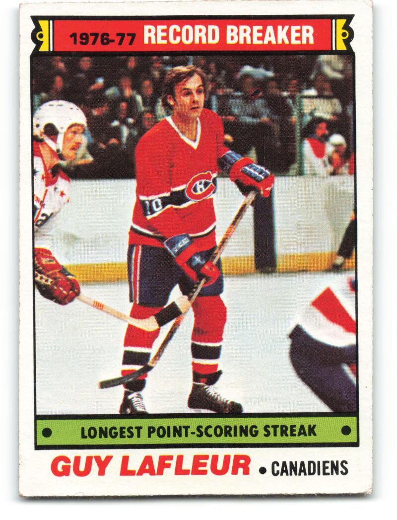 1977-78 Topps Guy Lafleur #216 EX/NM Canadiens RB