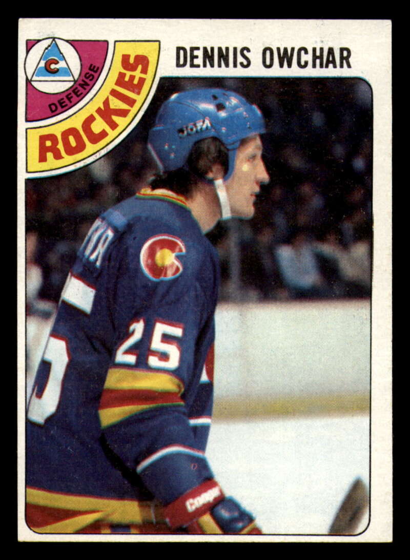 1978-79 Topps Dennis Owchar #19 NM Rockies