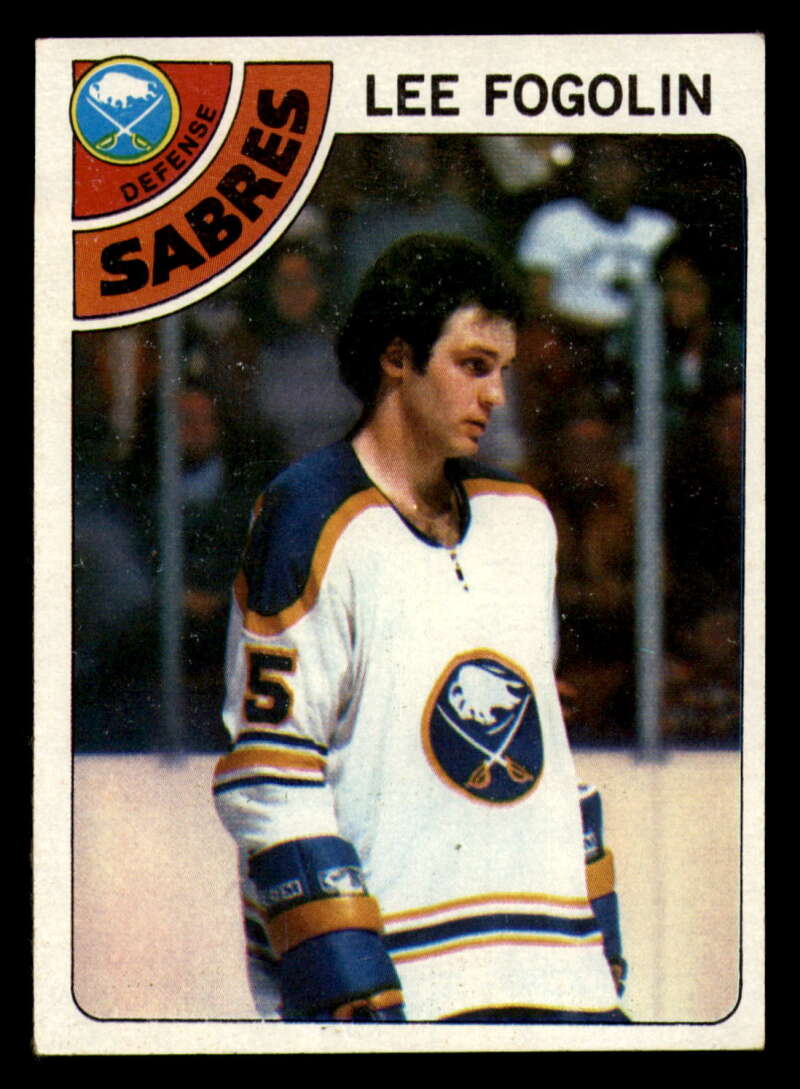1978-79 Topps Lee Fogolin #27 NM Sabres