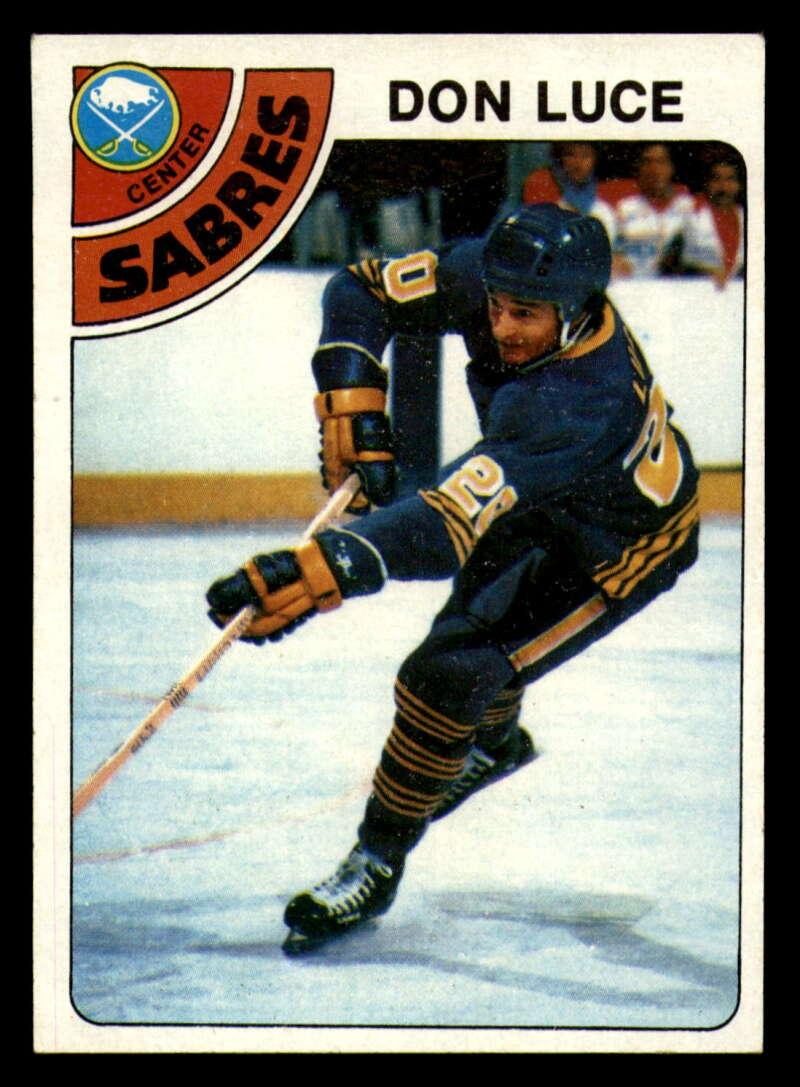 1978-79 Topps Don Luce #58 NM Sabres