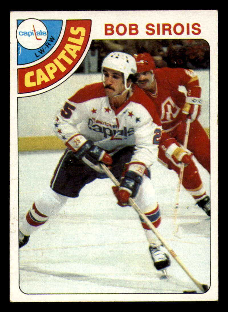 1978-79 Topps Bob Sirois #96 NM Capitals