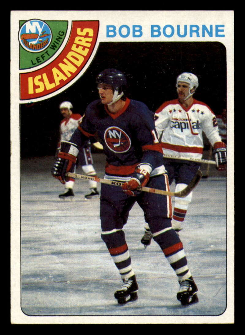 1978-79 Topps Bob Bourne #126 NM NY Islanders