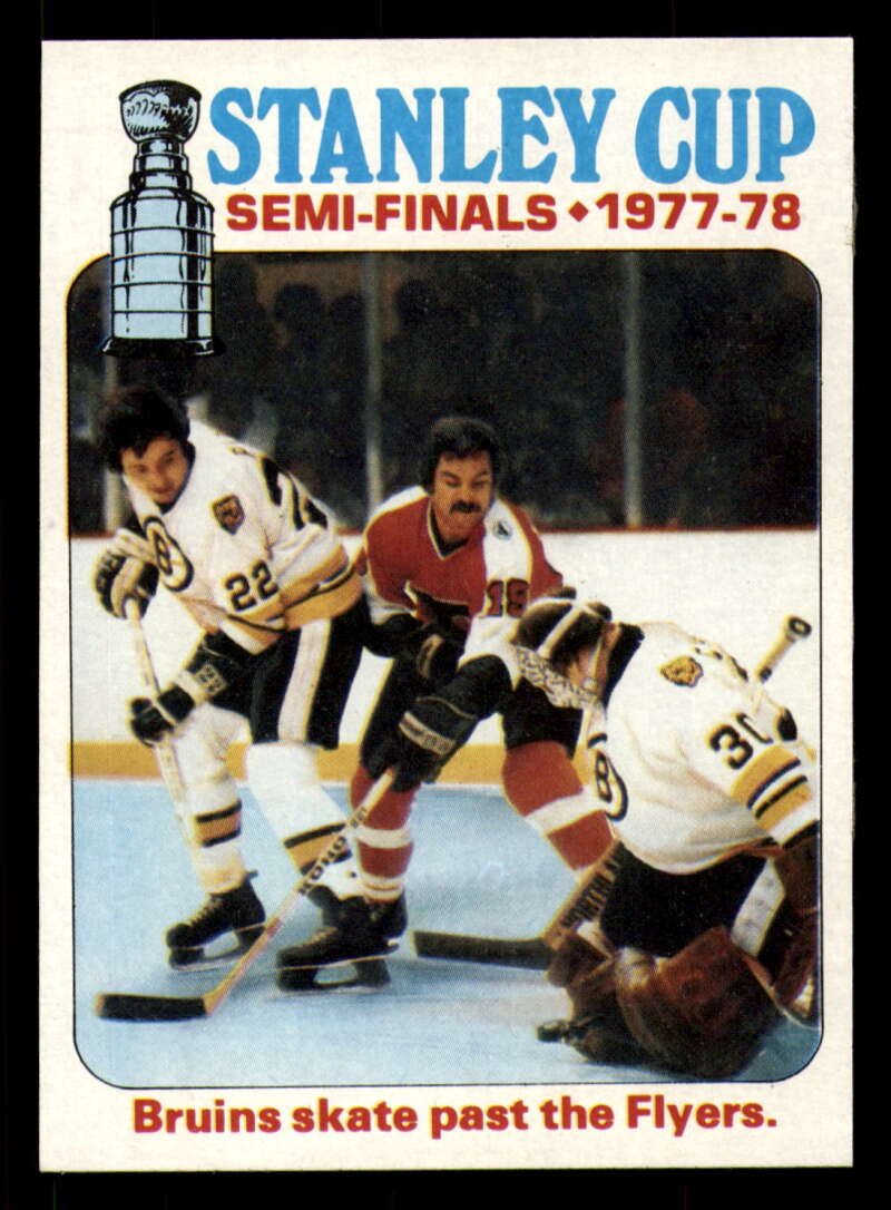 1978-79 Topps Stanley Cup Semi-Finals #263 NM Bruins