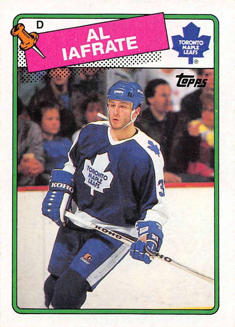 1988-89 Topps Al Iafrate #71 NM Near Mint Maple Leafs