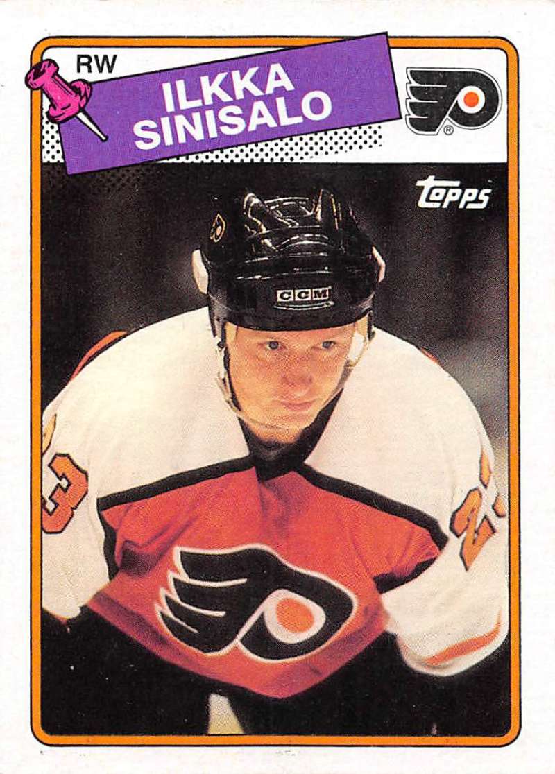 1988-89 Topps Ilkka Sinisalo #111 NM Near Mint Flyers