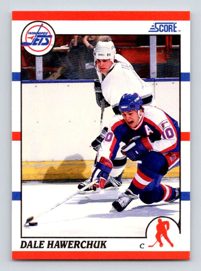 1990-91 Score Dale Hawerchuk #50 NM Winn Jets