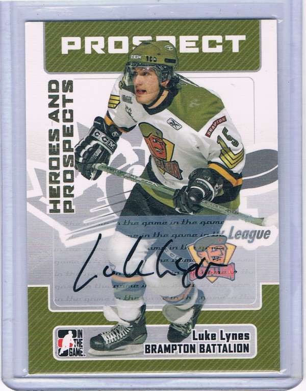 2006-07 In The Game Heroes and Prospects Autographs