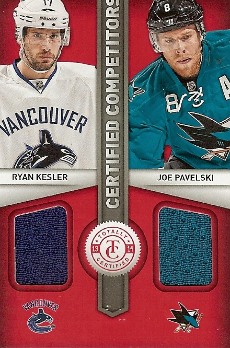 2013-14 Panini Totally Certified Competitors Red Dual Jersey