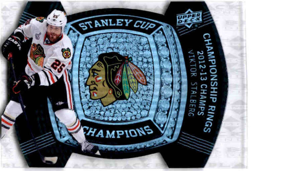 2013-14 Upper Deck Black Diamond Stanley Cup Champs Championship Rings
