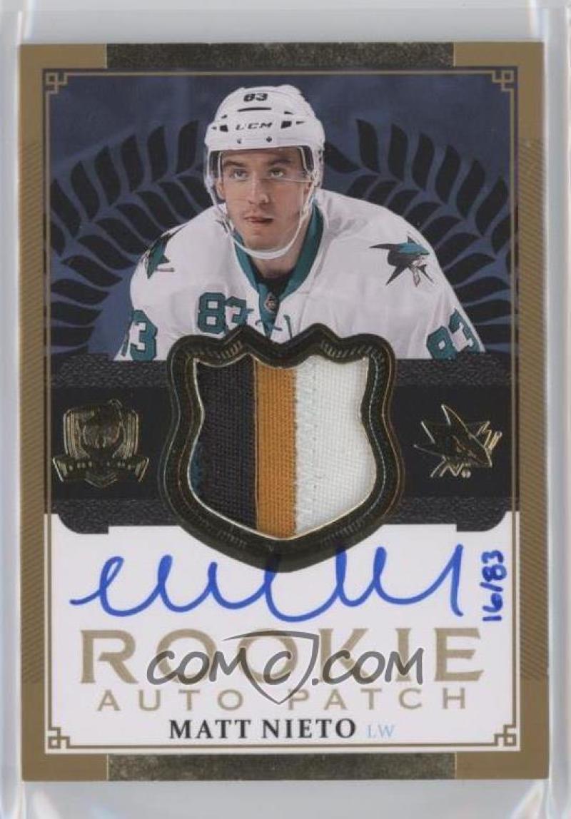 2013-14 Upper Deck The Cup Gold Rookie Autographed Patches