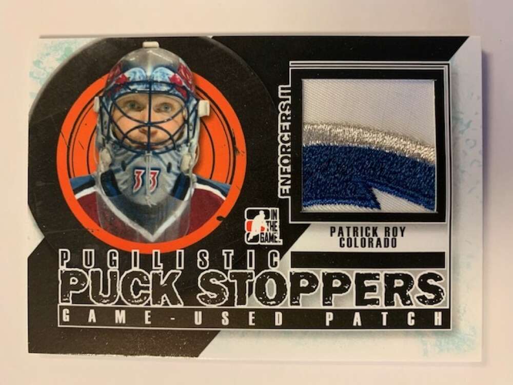 2013-14 In The Game Enforcers II Pugilistic Puck Stoppers Patches
