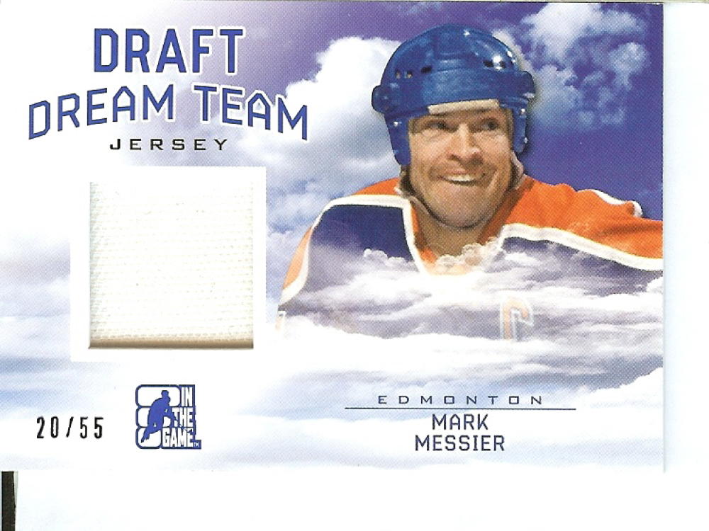 2014-15 Leaf In The Game Draft Prospects Draft Dream Team Blue Jersey