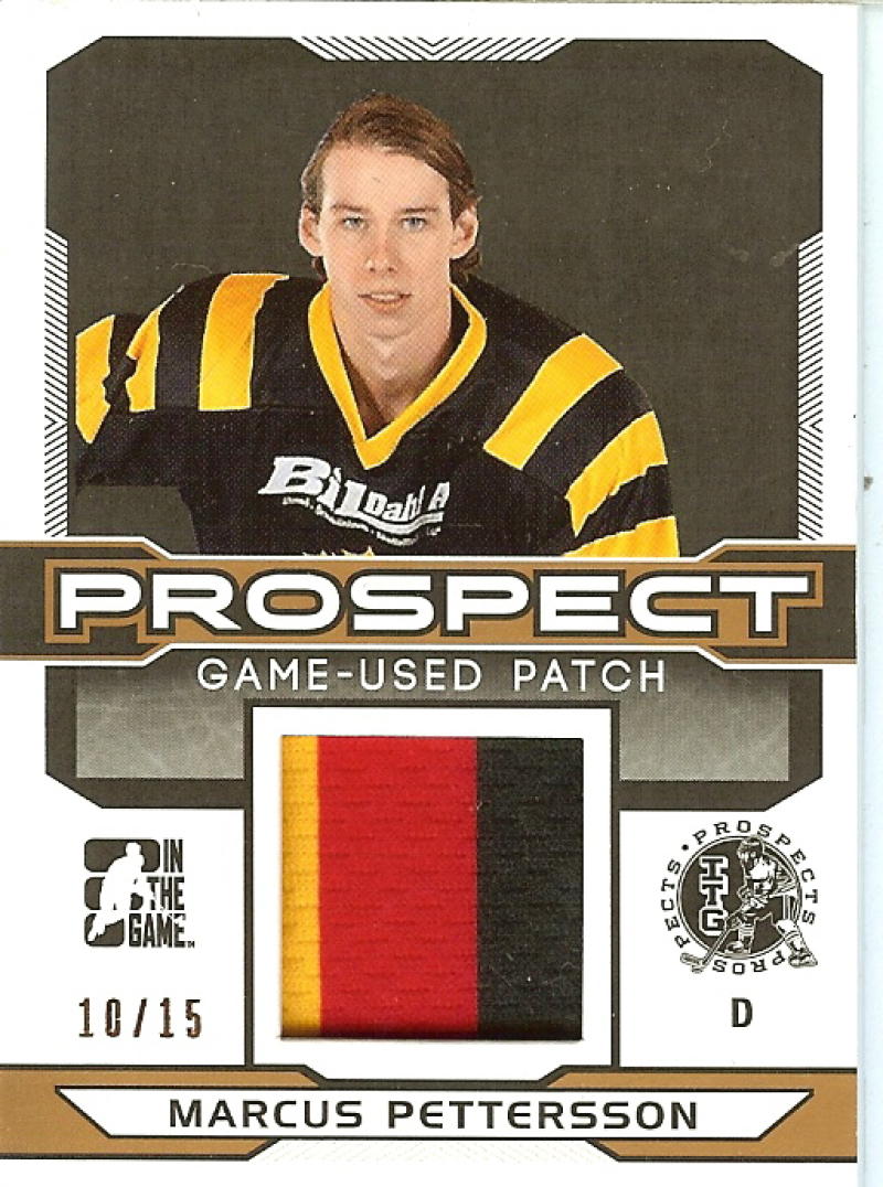 2014-15 Leaf In The Game Draft Prospects Pride of a Nation Patches Bronze