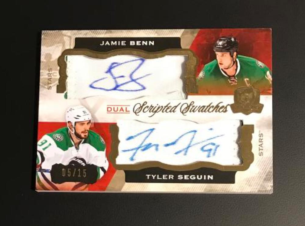 2015-16 Upper Deck The Cup Dual Scripted Swatches