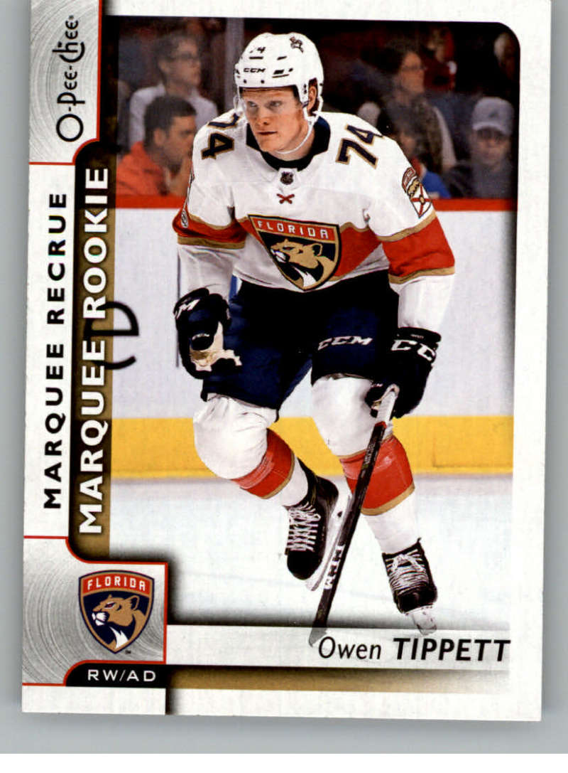 2017-18 O-Pee-Chee #642 Owen Tippett Panthers Rookie Card RC From Upper Deck Series Two Packs