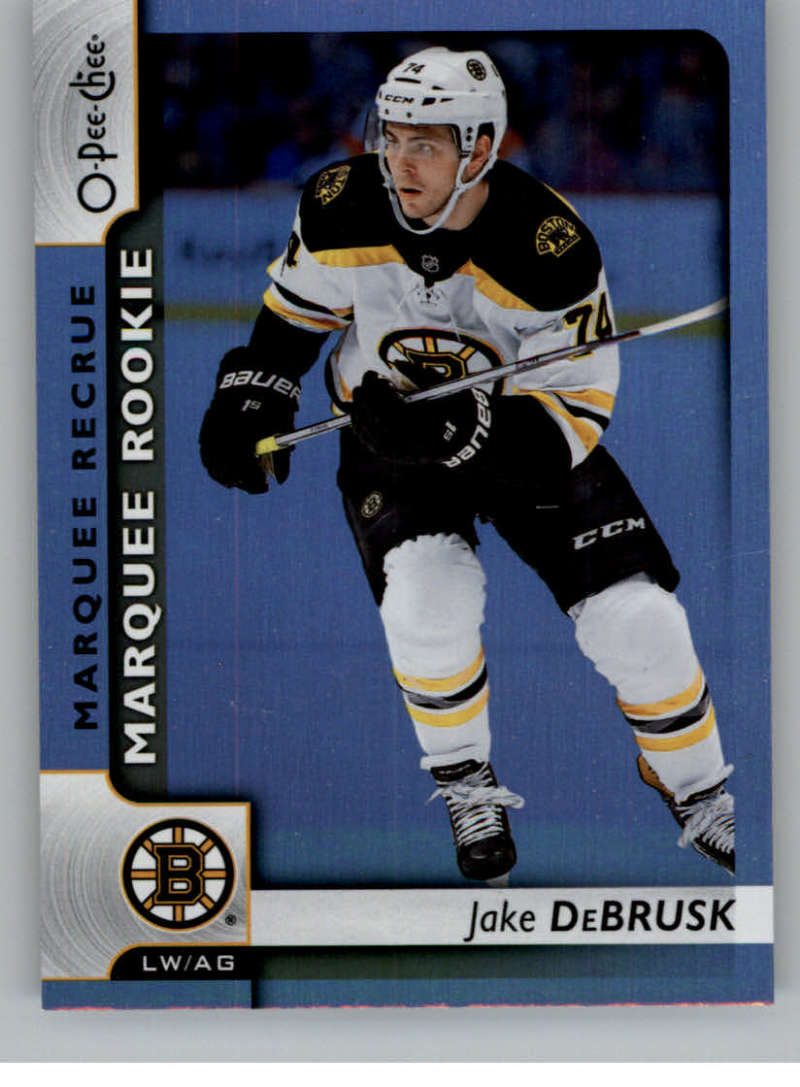 2017-18 O-Pee-Chee Rainbow Foil #616 Jake DeBrusk Boston Bruins