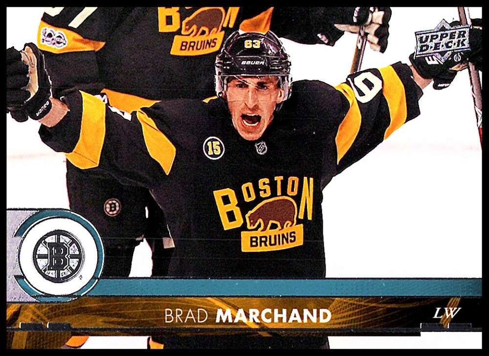 2017-18 Upper Deck #13 Brad Marchand NM-MT Bruins