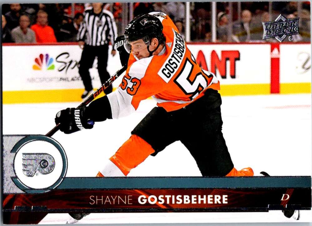 2017-18 Upper Deck #387 Shayne Gostisbehere Philadelphia Flyers