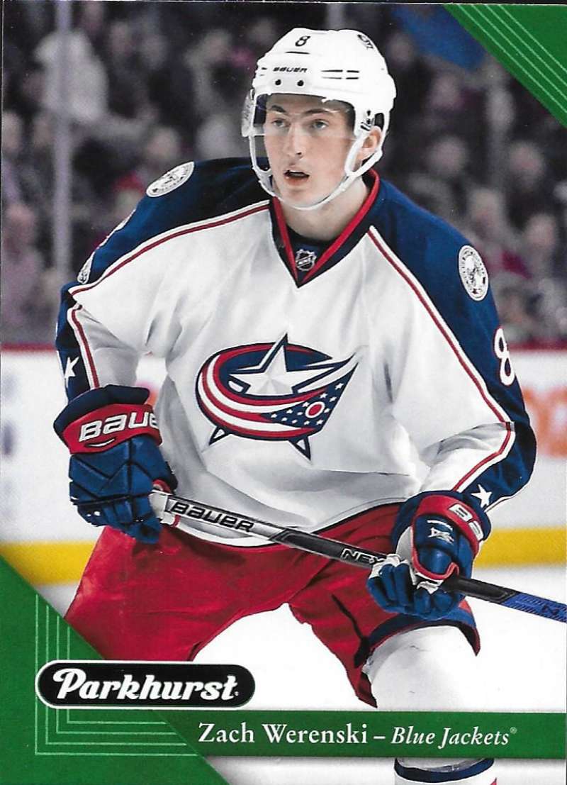 2017-18 Parkhurst NHL Hockey Trading Card #66 Zach Werenski Columbus Blue Jackets