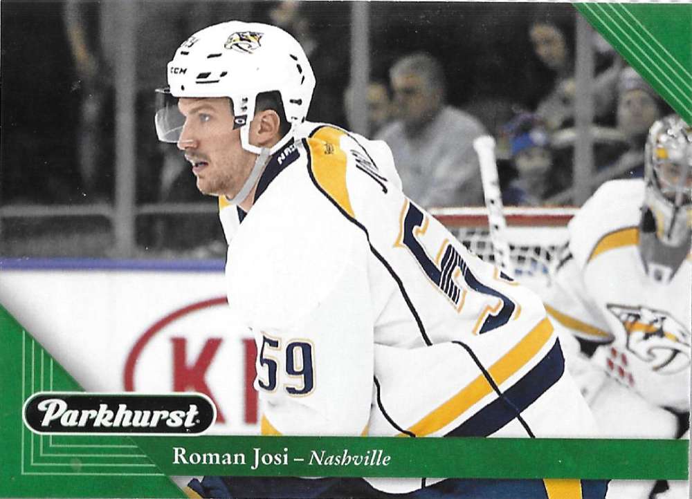 2017-18 Parkhurst NHL Hockey Trading Card #132 Roman Josi Nashville Predators