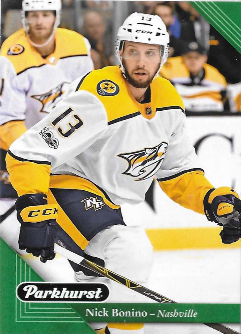 2017-18 Parkhurst NHL Hockey Trading Card #138 Nick Bonino Nashville Predators