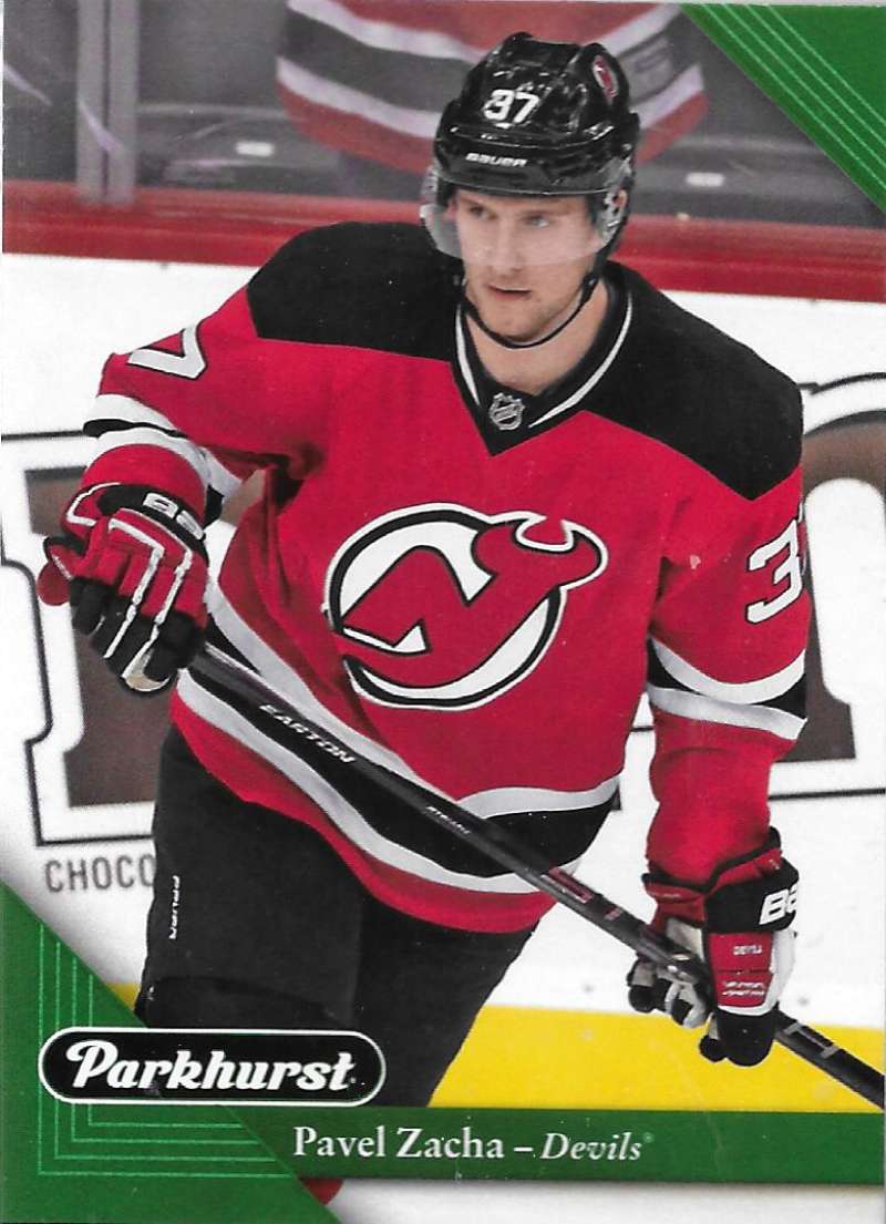 2017-18 Parkhurst NHL Hockey Trading Card #145 Pavel Zacha New Jersey Devils