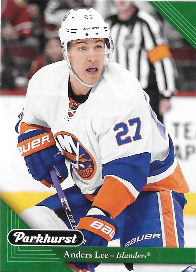 2017-18 Parkhurst NHL Hockey Trading Card #148 Anders Lee New York Islanders