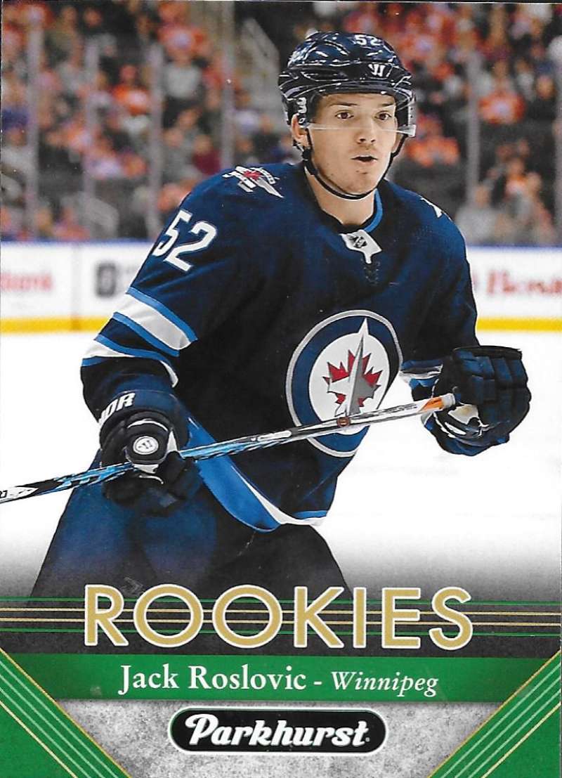 2017-18 Parkhurst NHL Hockey Trading Card #273 Jack Roslovic RC Rookie Winnipeg Jets