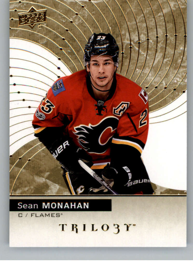 2017-18 Upper Deck Trilogy #19 Sean Monahan Calgary Flames