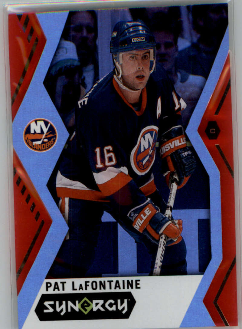 2017-18 Upper Deck Synergy Red Bounty Pat LaFontaine #43 NM+ NY Islanders
