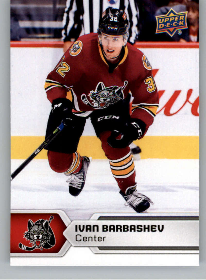 2017-18 Upper Deck AHL #36 Ivan Barbashev Chicago Wolves